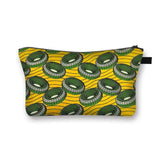 African Woman Print Cosmetic Bag