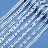 High Quality 5Yards White Cotton Embroidered Lace