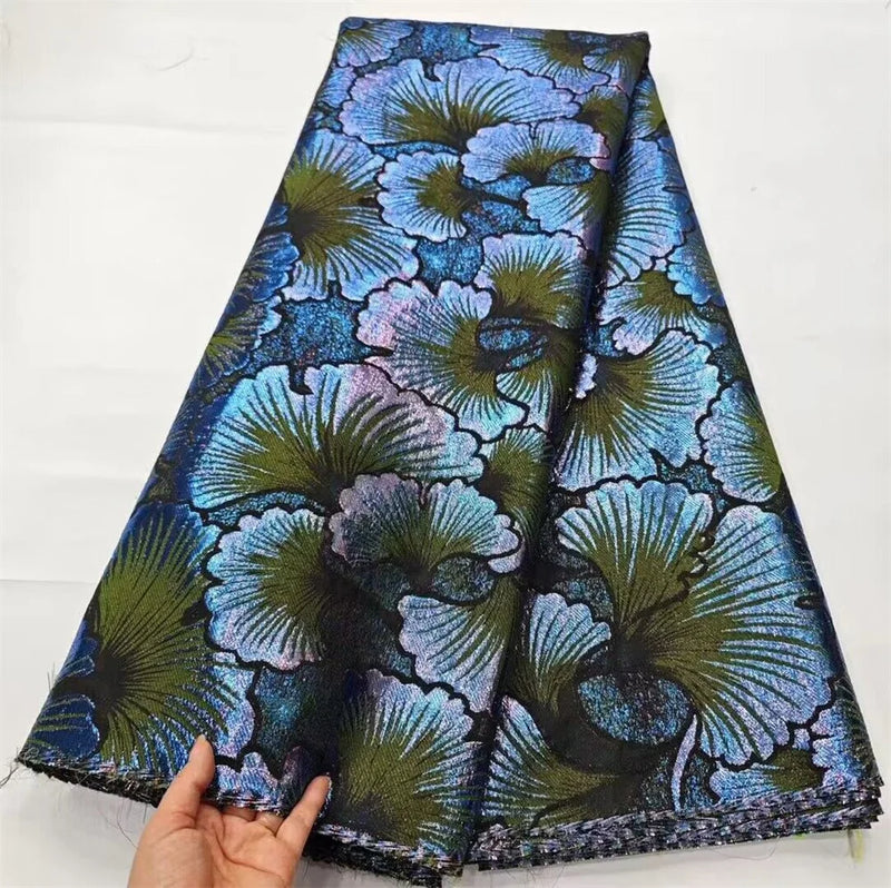 New African Jacquard Brocade Luxury Fabric