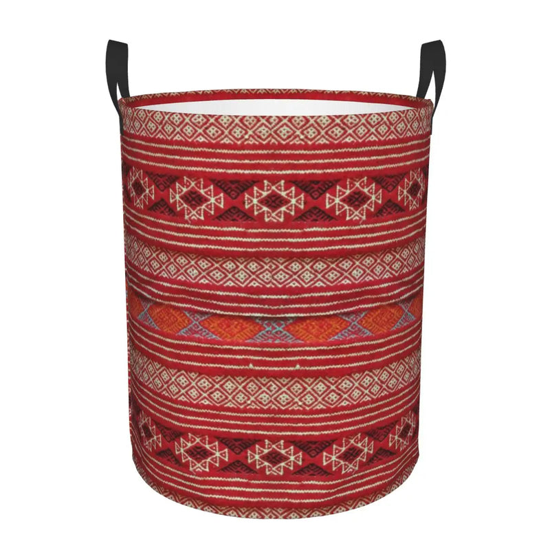 Kabyle Amazigh Carpet Laundry Basket