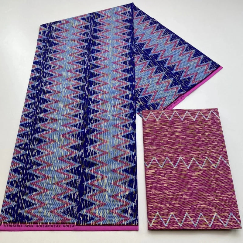 100% Cotton Nigeria Wax Fabric