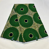 100% Cotton African Wax Print Fabric