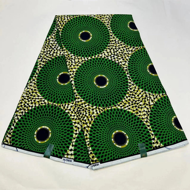 100% Cotton African Wax Print Fabric