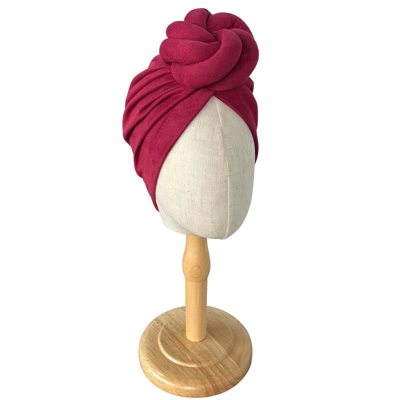 New African Women Large 3D Flower Turban Hat