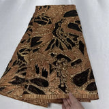 New Latest African Brocade Jacquard Fabric