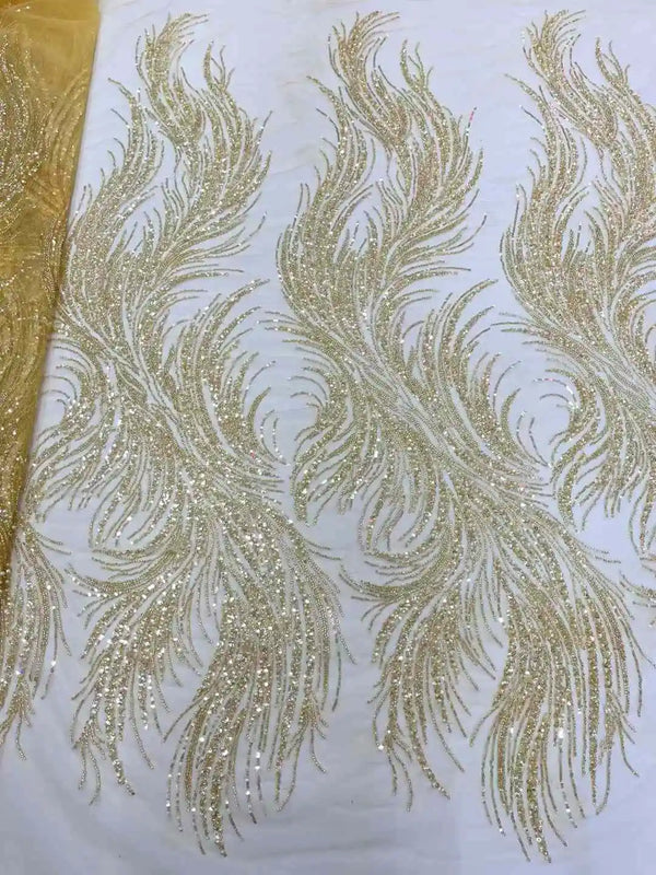 High Quality French Nigerian Groom Lace Mesh Fabrics