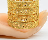 New Dubai Gold Color Bangles