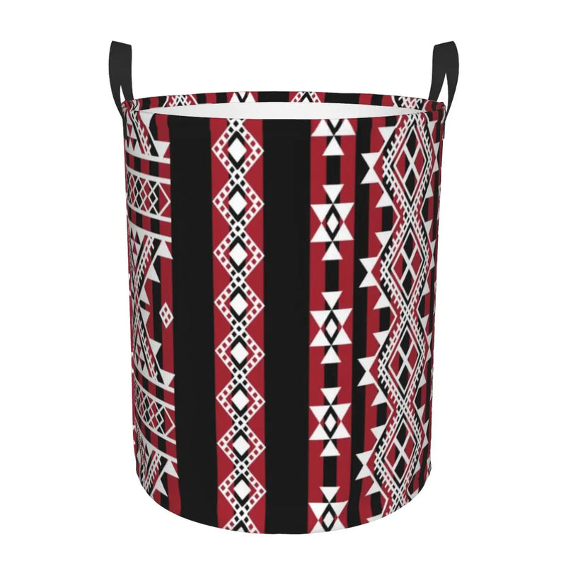 Kabyle Amazigh Carpet Laundry Basket