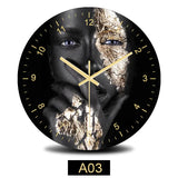 Figure Fashion Silent Quartz Clock