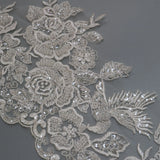 New luxury beaded embroidery lace