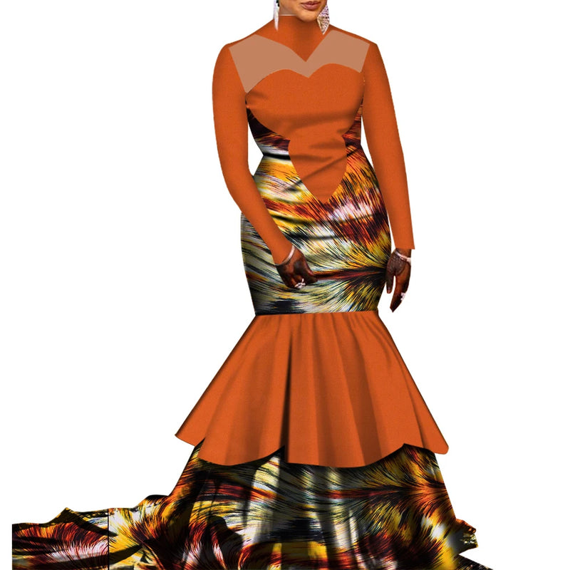 News African Wedding Pleated Dresses