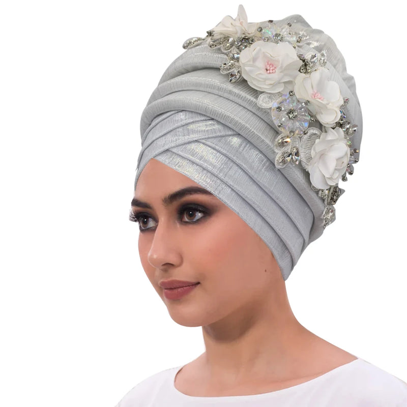 New African Women's Turban Cap