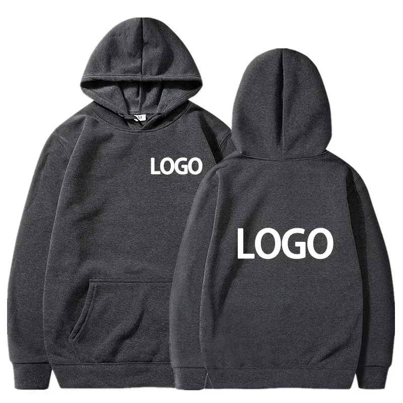 New Loose Custom Logo Pictures and Text Team Casual Clothing