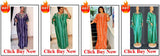 Summer Kaftan African V-neck Polyester Plus Size Long Maxi Dress