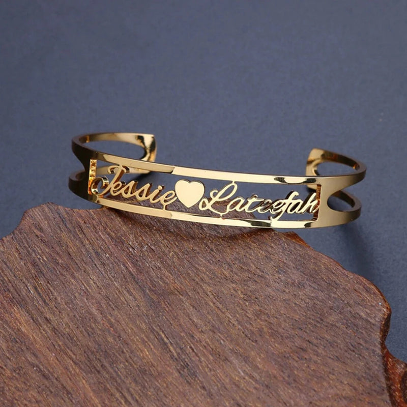 New Customized Couple Name Bracelet