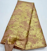 New  Embroidery African Brocade Jacquard Lace Fabrics