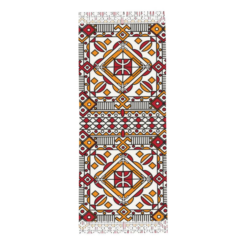 New Customized Printed Amazigh Kabyle Jewelry Scarf