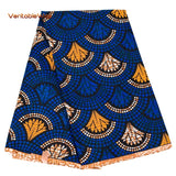 New Veritablewax Fan Pattern African Fabric