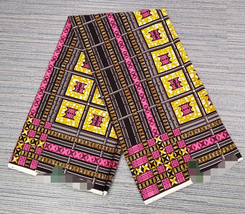 New fashion 100% cotton veritable gold print african real wax