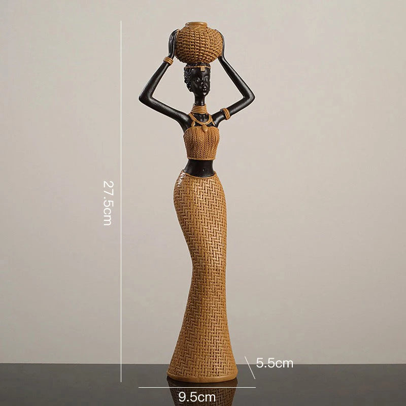 Woman Figurines Sculpture Home Decoration Accessories