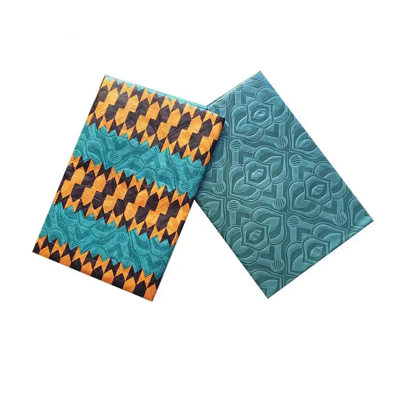 ACI African Real Wax Polyester Kente Fabric