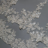 New luxury beaded embroidery lace