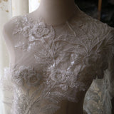 New luxury beaded embroidery lace