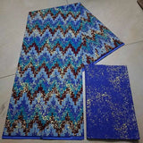 New Real Ankara Wax Lace fabric