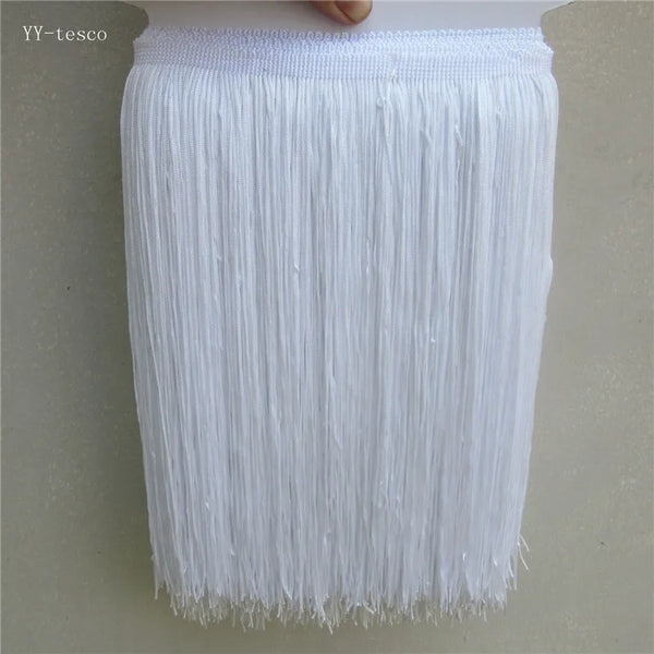 Hot Sale 30CM Long Polyester Tassel African Lace