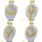 New Tassle Gold Plated Adornment Jewellery Set