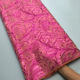 Kalume Jacquard African Gilding Lace Fabric