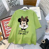 Mickey Anime Blouses Y2k Graphic T Shirts