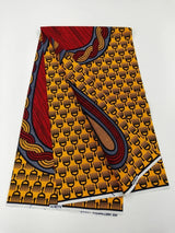 African Real Wax Print Cotton 100% Fabric