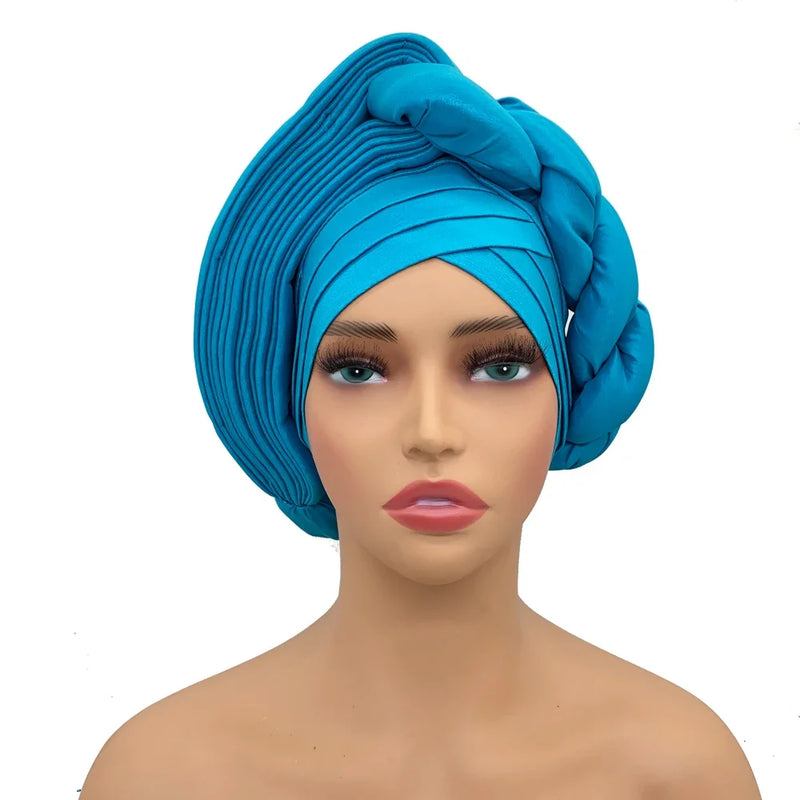 African Autogele Women's Turban Cap