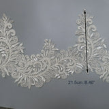 New luxury beaded embroidery lace