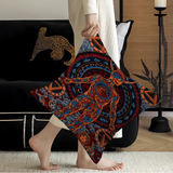 Abstract Ancient Egypt Snake Leopard Stitch Lucky Dragon Pillow Cover Sofa Cushion Cover Home Room Decoration Children Gift