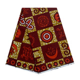 100% Cotton African Wax Print Fabric