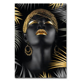 African Woman Portrait Wall Art Posters