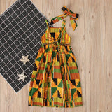 African Children Fashion Cute Dresses