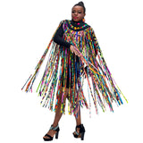 New Trend African Women Handmade Multi Ropes Dress