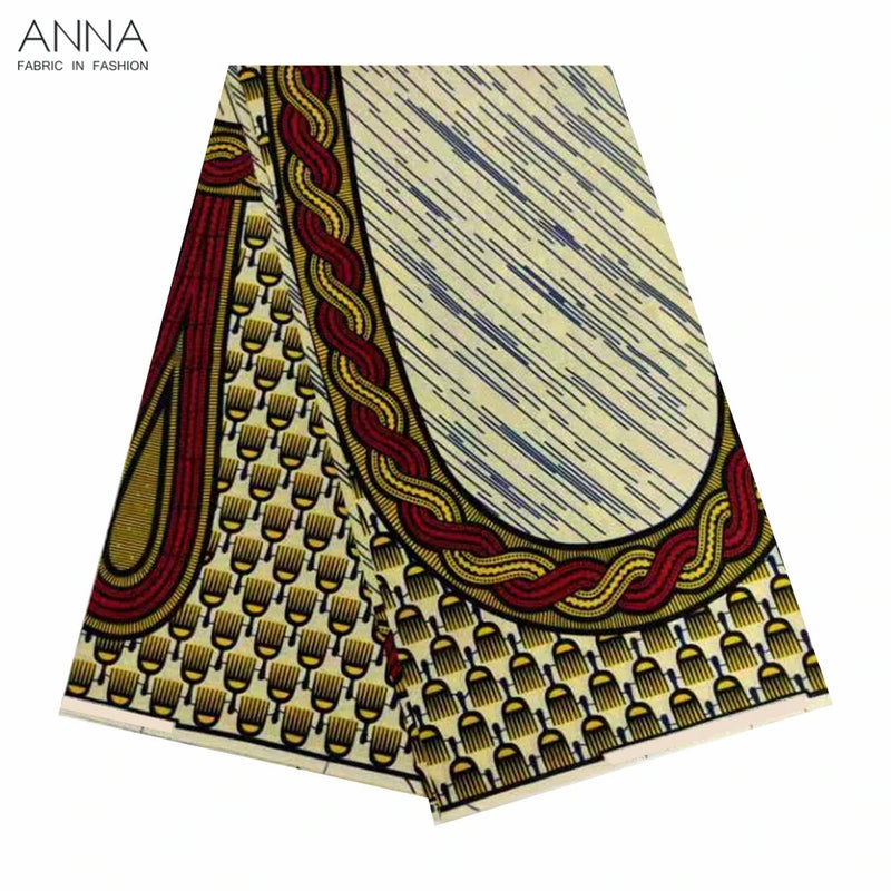 Ankara Block Prints Batik Fabric