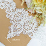 New luxury beaded embroidery lace