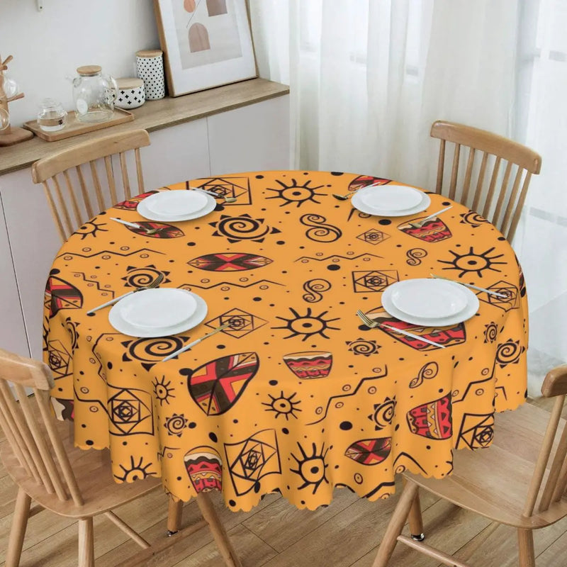 African Woman Life Culture Tablecloth