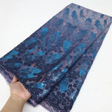 High Quality Sequins Net Tulle Lace Fabric