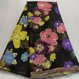 Latest Beautiful brocade jacquard lace fabric