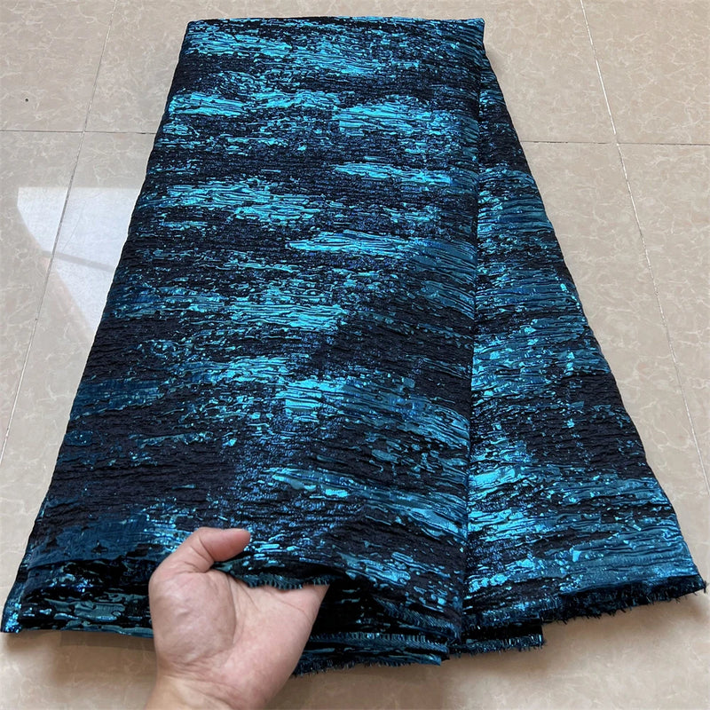 Latest High Quality African Nigerian Tulle Lace Fabric