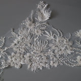 New luxury beaded embroidery lace