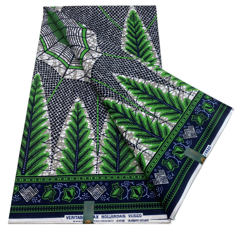 Real Wax Print Hollandais Pagne Africa Dress 100% Cotton fabric