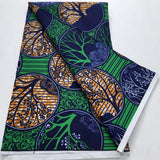 African Wax Block Batik Dutch fabric