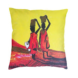 African Ethnic Motifs Cushion Cover